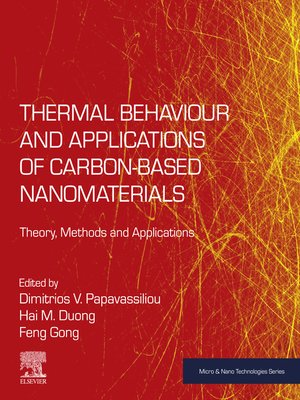 cover image of Thermal Behaviour and Applications of Carbon-Based Nanomaterials
